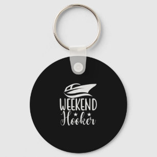 Weekend Grappige Grap Zeiler Cruise Jacht Zeeman V Sleutelhanger