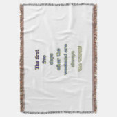 Weekend grappige tekst deken (Voorkant Verticaal)