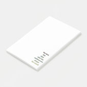 Weekend grappige tekst post-it® notes (Schuin)