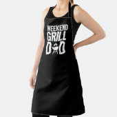 Weekend Grill Papa Funny BBQ Schort (Insitu)