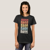 Weekend Hooked Vintage Baarsvissen T-shirt (Voorkant volledig)