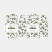 Weekend in de Bossen Camping Bachelorette Bedankdoosjes (Uitgevouwen)