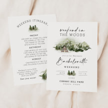 Weekend in de Bossen Camping Bachelorette