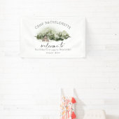 Weekend in de Bossen Camping Bachelorette Spandoek (Insitu)