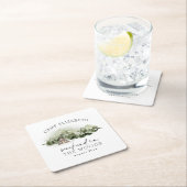 Weekend in de bossen kamperen vrijgezellenfeest kartonnen onderzetters (Insitu)