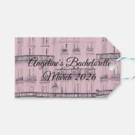 Weekend in Parijs Cadeaulabel