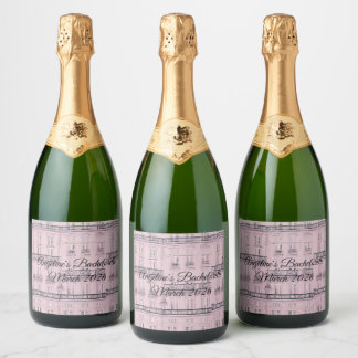 Weekend in Parijs Sparkling Wijnetiket