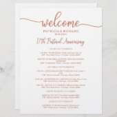 Weekend Itinerary Roos Gold (Voorkant / Achterkant)