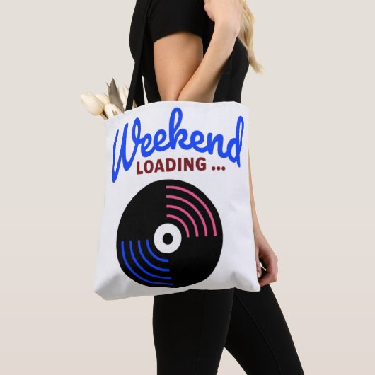 Weekend laden... Canvas tas | Grappige dagelijkse (Dichtbij)