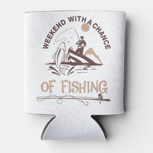 Weekend met kans op visserij blikjeskoeler (Voorkant)