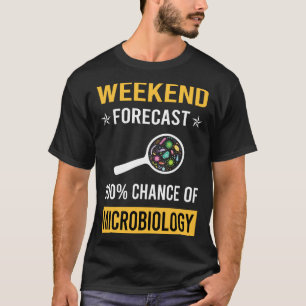 Weekend Microbiologie Microbioloog T-shirt