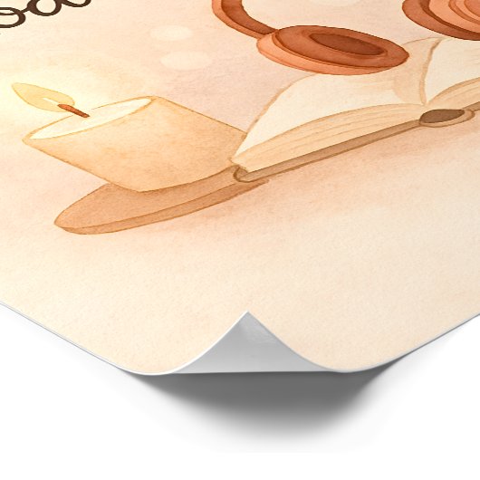 Weekend Mode On | Relaxing Artwork Poster (Hoek)