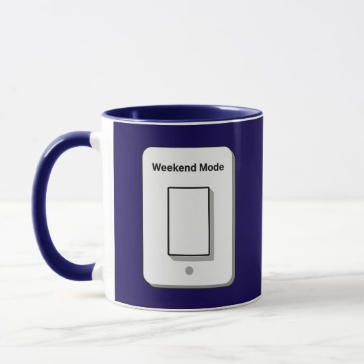 Weekend Mode Toggle Minimal UI Design Mok (Links)