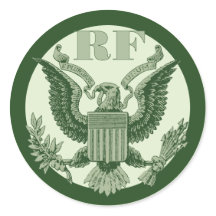 Weekend Money Game Vintage Groene Eagle Crest Mono