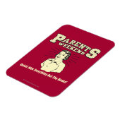 Weekend-ouder: Hide Everything Magneet (Linkerzijde)