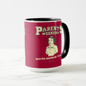 Weekend-ouder: Hide Everything Mok (Voorkant rechts)