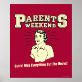 Weekend-ouder: Hide Everything Poster (Voorkant)