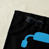 Weekend Plans Gamer Video Game Snacks Kinder Strandlaken (In situ)