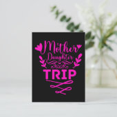 Weekend Trip Moeder Daughter Holiday Briefkaart (Staand voorkant)
