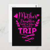Weekend Trip Moeder Daughter Holiday Briefkaart (Voorkant / Achterkant)