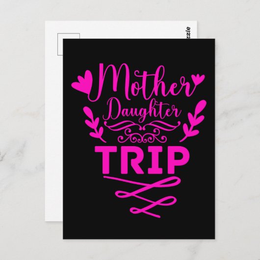 Weekend Trip Moeder Daughter Holiday Briefkaart (Voorkant / Achterkant)