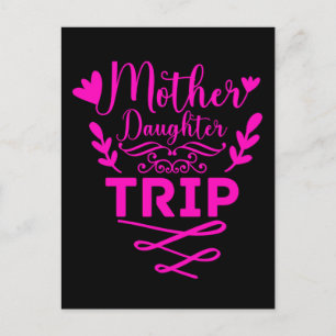 Weekend Trip Moeder Daughter Holiday Briefkaart