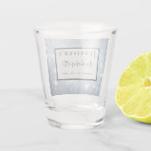 Weekend Trip Personalized Bachelorette Party Shot Glas (Achterkant)
