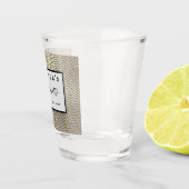 Weekend Trip Personalized Bachelorette Party Shot Shot Glas (Rechts)