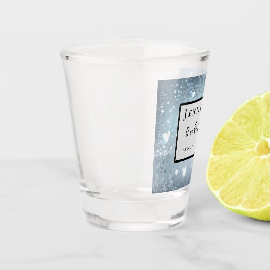 Weekend Trip Personalized Bachelorette Party Shot Shot Glas (Links)