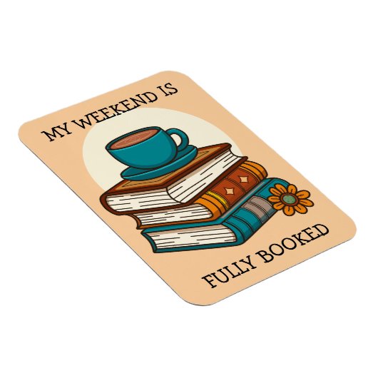 Weekend vol boekenliefhebbers magneet (Rechterzijde)