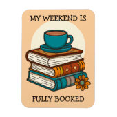 Weekend vol boekenliefhebbers magneet (Verticaal)