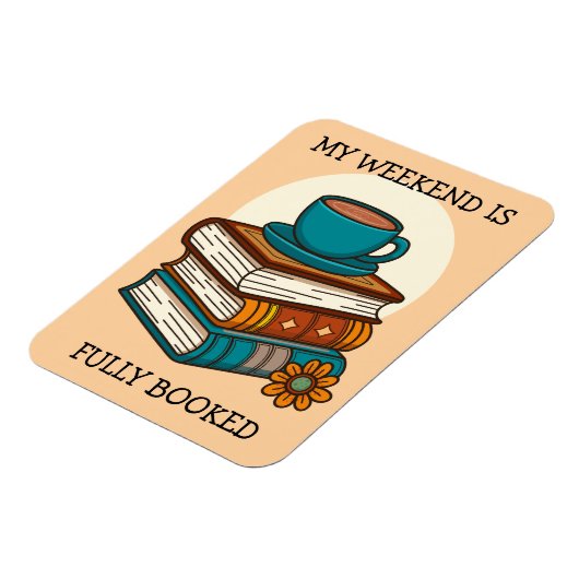 Weekend vol boekenliefhebbers magneet (Linkerzijde)