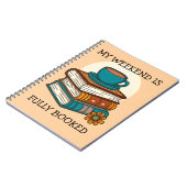 Weekend vol boekenliefhebbers notitieboek (Linkerzijde)