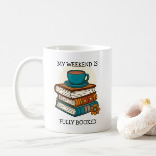 Weekend Volledig Geboekt Boekliefhebbers Koffiemok