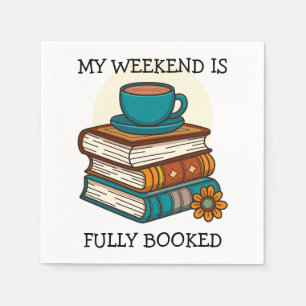 Weekend Volledig Geboekt Boekliefhebbers Servet