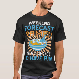 Weekend voorspeld Ramen met kans om voor te werken T-shirt