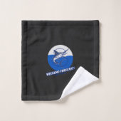 Weekend Voorspelling  100% Kans  Bad Handdoek (Wasdoekje)