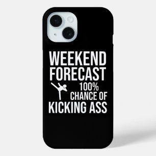 Weekend Voorspelling - 100% Kans op Kicken-Control iPhone 15 Case