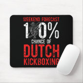 Weekend Voorspelling 100% Kans Op Muay Thai Nederl Muismat (Met muis)