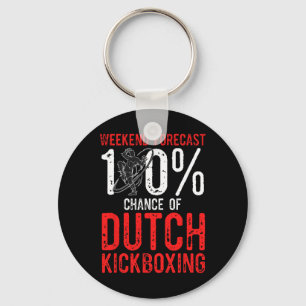 Weekend Voorspelling 100% Kans Op Muay Thai Nederl Sleutelhanger