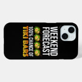 Weekend Voorspelling - 100% Kans op Tiki Bars Case-Mate iPhone Case (Achterkant (horizontaal))