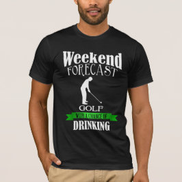 Weekend voorspelling golfkans om t-shirt te drink