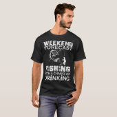 WEEKEND VOORUITZICHT VISSEN T-SHIRT (Voorkant volledig)
