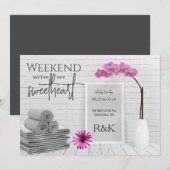 Weekend w/Lieverd Kaart (Voorkant / Achterkant)