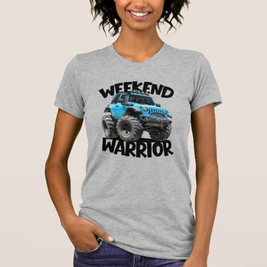 Weekend Warrior 4x4  T-shirt (Voorkant)