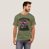 Weekend Warrior 4x4  T-shirt (Voorkant volledig)