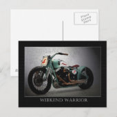 Weekend Warrior Briefkaart (Voorkant / Achterkant)
