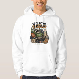 Weekend Wasbeer Herstelt Van Volwassen Zijn Funny Hoodie