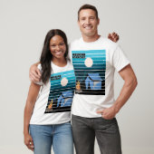 Weekend Weerbericht Kampeer Tent Vuur T-shirt (Unisex)