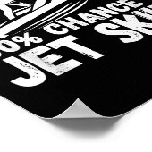 Weekend Weersvoorspelling 100% Kans Op Jetskiën Gr Poster (Hoek)